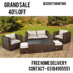 New Imported Synthetic Rattan Outdoor Furniture Sets