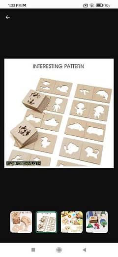 order now 8 pcs wooden drawing boards