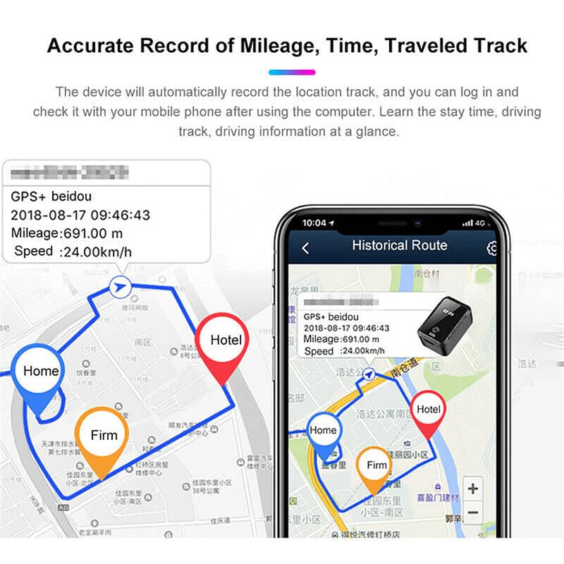 GF09 Mini GPS Tracker Real-time Tracking Locator for Car 3