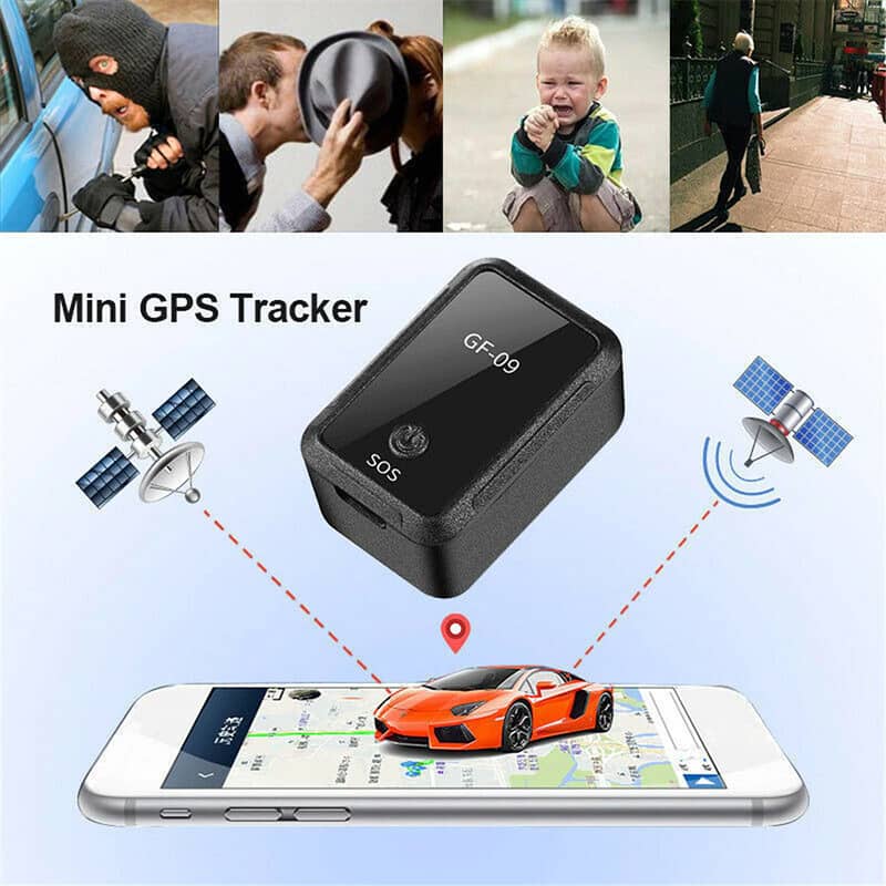 GF09 Mini GPS Tracker Real-time Tracking Locator for Car 5