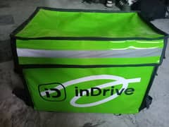 Indrive Delivery bag and jacket
