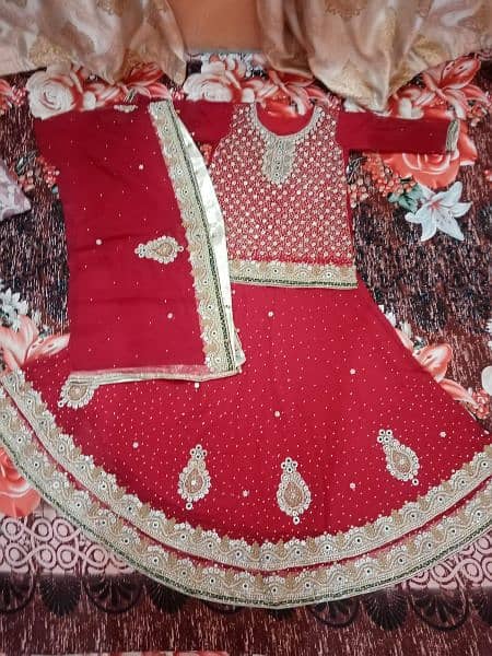 bridal Lehnga 1 time used only 10