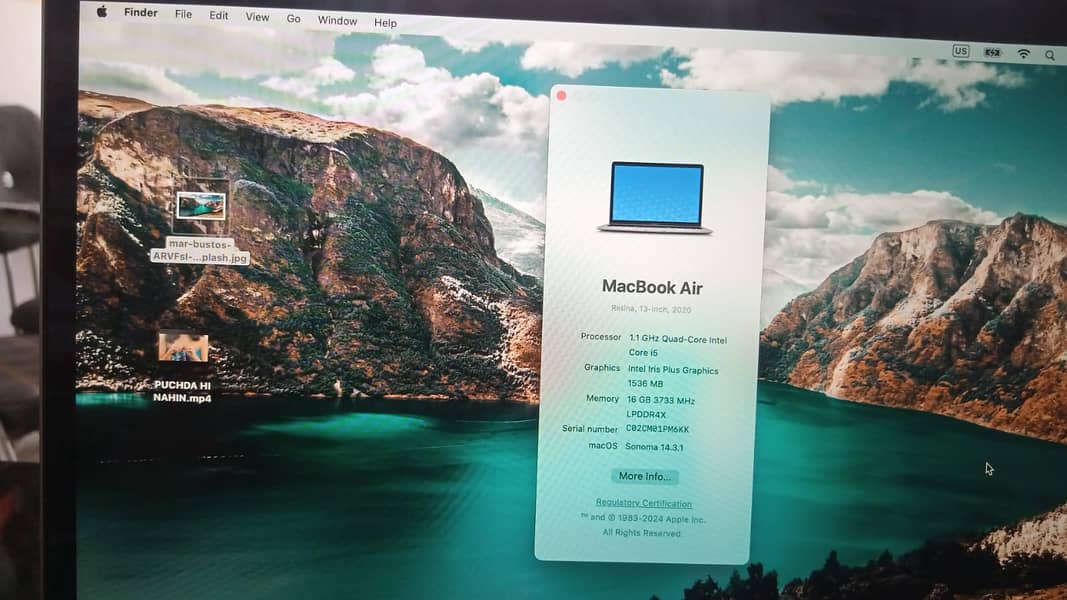 Apple Macbook Air Core i5 2020 2