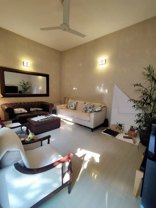 3 Bed Brand Fully Furnished New Luxury Apartment Ground Floor Available For Sale At Gulberg 1