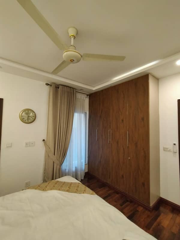 3 Bed Brand Fully Furnished New Luxury Apartment Ground Floor Available For Sale At Gulberg 7