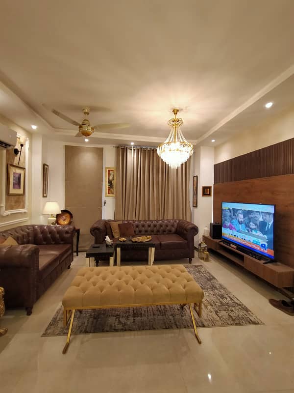 3 Bed Brand Fully Furnished New Luxury Apartment Ground Floor Available For Sale At Gulberg 20