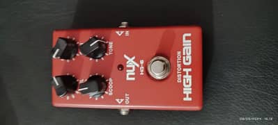 Nux HG6 High Gain Distortion Pedal New
