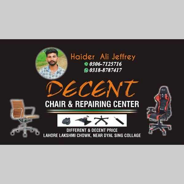 Decent chair repairing centre 1