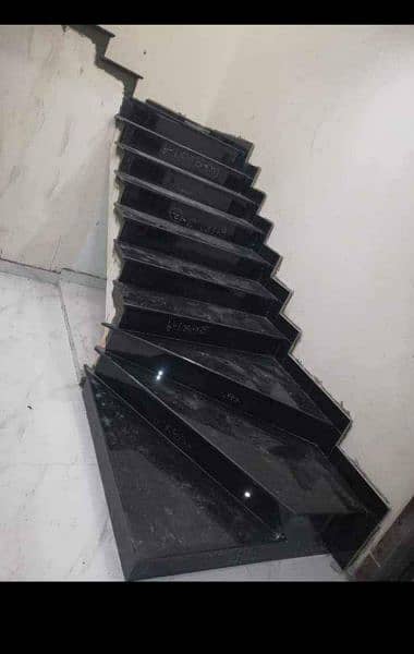 Marble / chips stairs and kitchen counter polish service /tiles clean 13