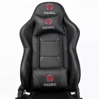 Rebel Renegade Gaming Chair - Black 0