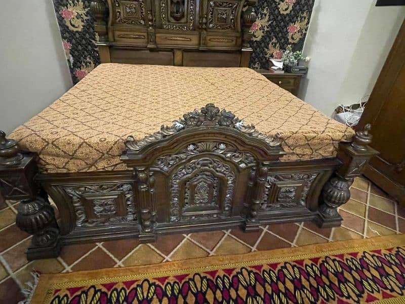 Chinioti Bed, dressing, wardrobe ( almari ) 1