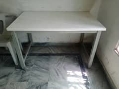 Table with Iron Frame
