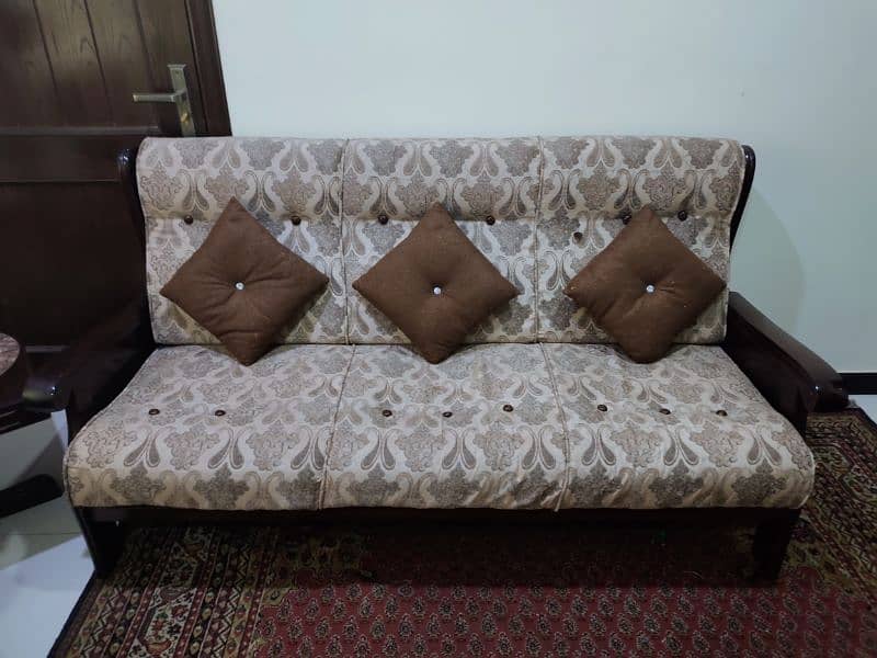 Full Sofa Set with Tables (Negotiable) 2