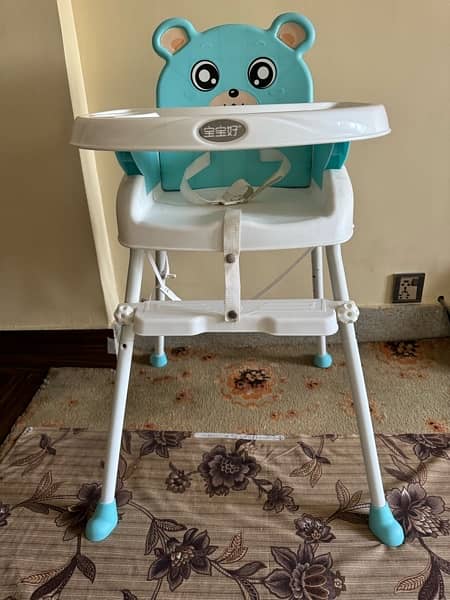 4-in-1 Convertible Baby High Chair | Booster | Toddler stool 1