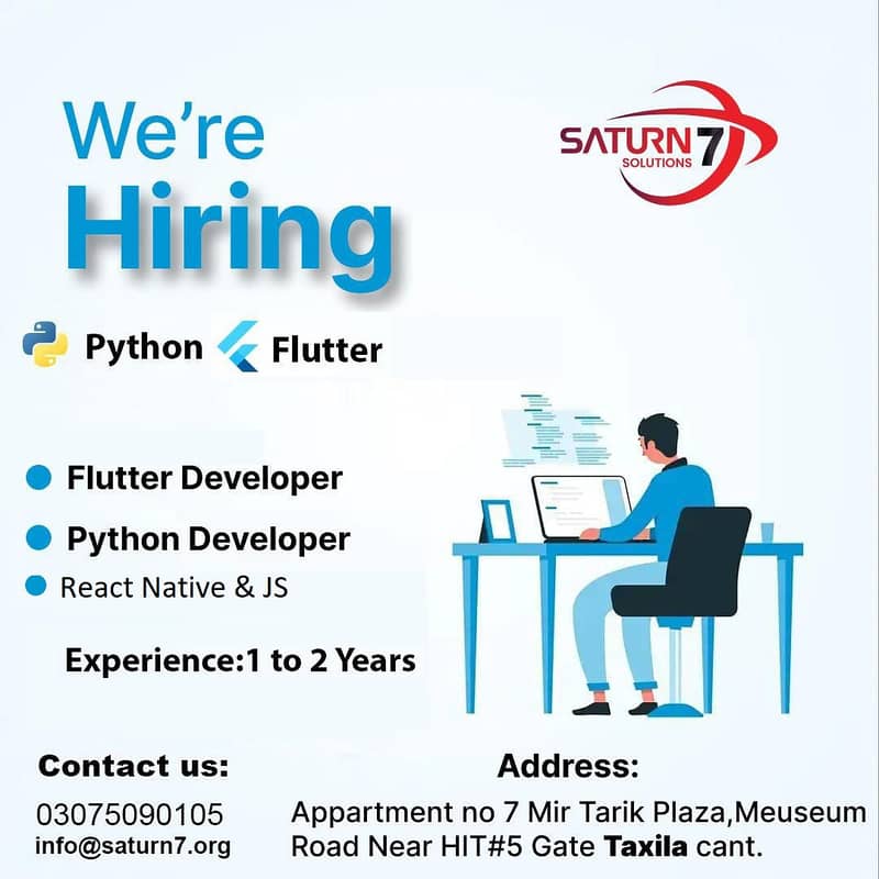 Saturn7 Software house in Taxila 0