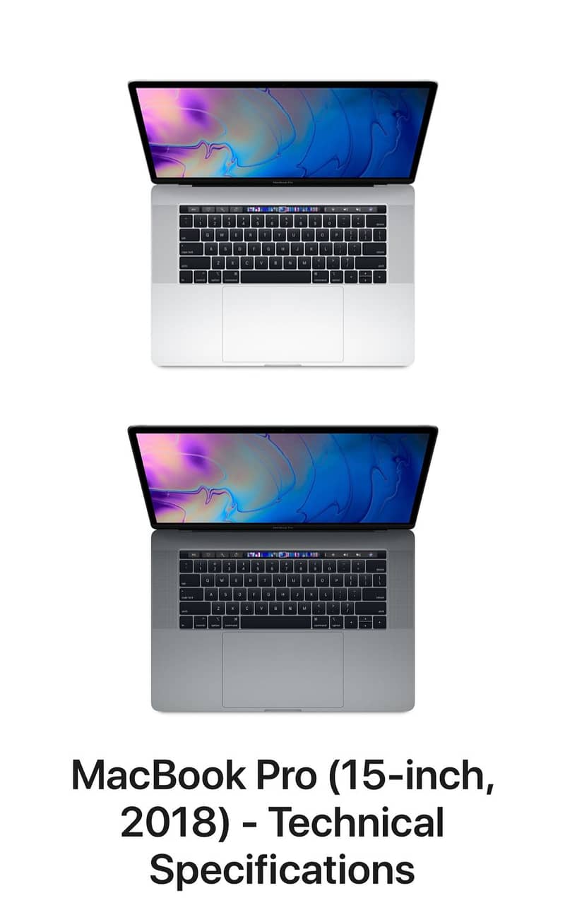 Apple Macbook Pro 2018 SPace gray 32 /1tb ssd Core i9 3