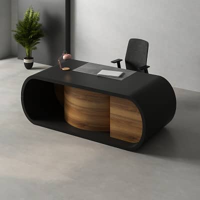 Boss Table, Exacutive Table, CEO Table, Office Furniture in Lahore 12