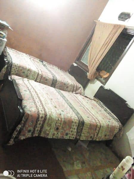 twins single bed with mattress 5