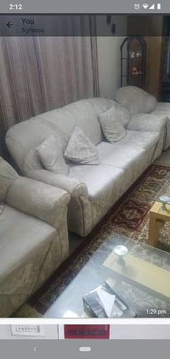 2 Sofa Sets 5 Seater
