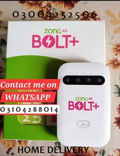 Zong 4G Bolt MBB internet Devices Available for Discount Direct Call