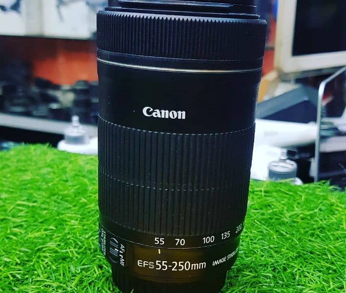 Canon 55-250 IS STM Lens (Scratchless Box Opened Piece) 1