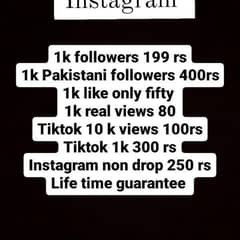 instagram followers available