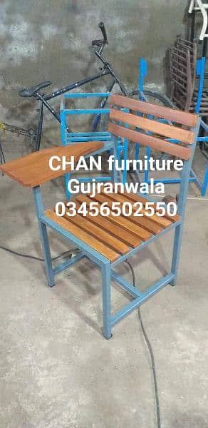 StudentDeskbench/File Rack/Chair/Table/School/College/Office Furniture 7
