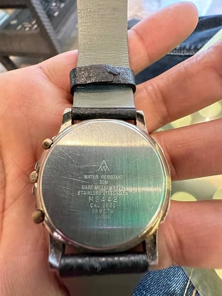 Accurist Cronograph WR 50 japan watch 3