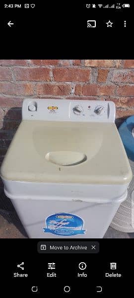 super asia washing machine for sale 0