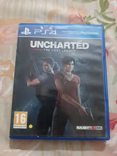 PS4 CD of uncharted the lost legacy