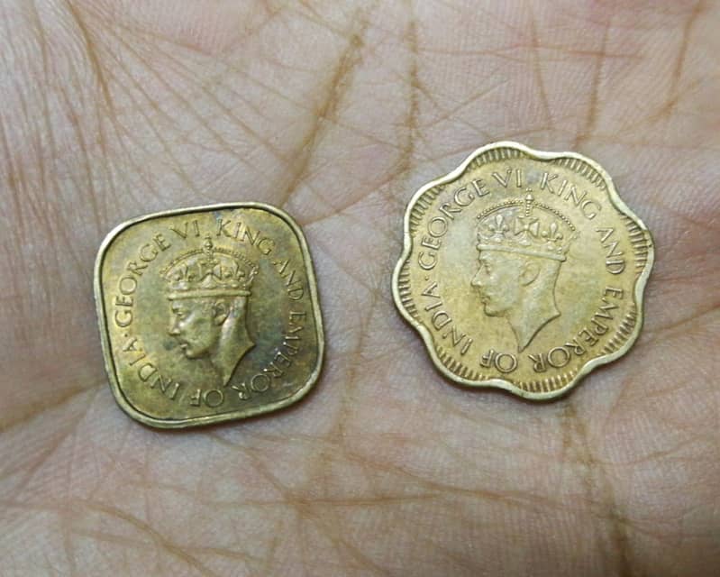 Antique Coin of British Indian Era (Anna) 8