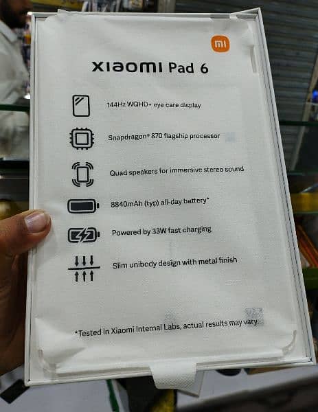 Xiaomi Pad 6(8GB-256GB) 7