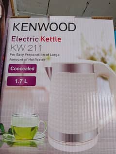 Kenwood electric kettle with one year warranty