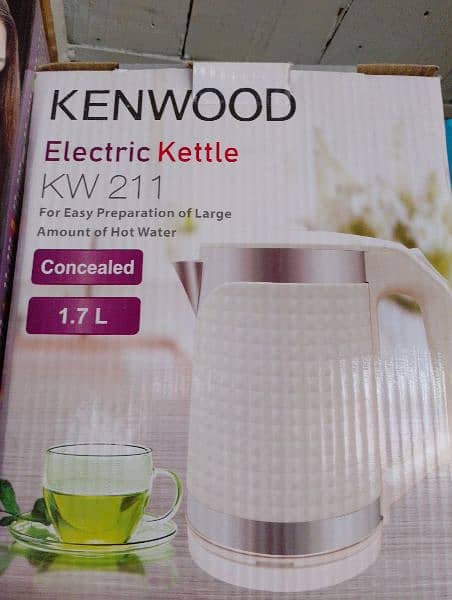 Kenwood electric kettle with one year warranty 0