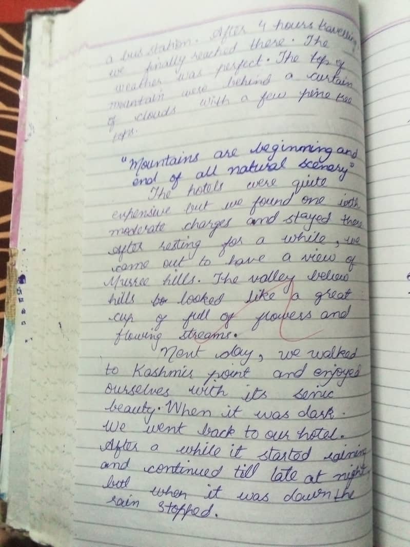 Handwriting assignment 2