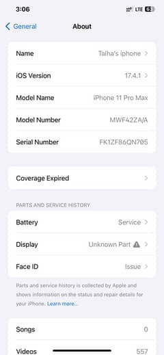 Iphone 11 Pro Max PTA Registered