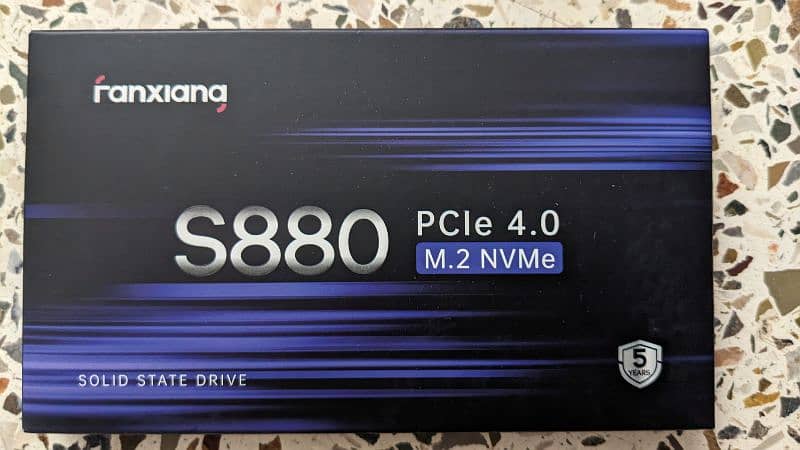 FanXiang - Ranxiana S880 PCIe 4.0 NVMe M. 2 SSD 0
