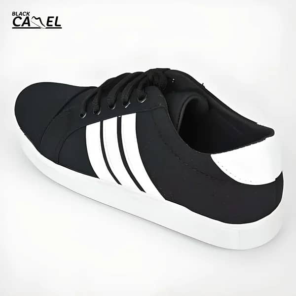 Black Camel Sneakers For Men | Black Color Shoes For Men 1