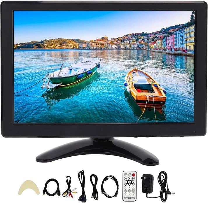 LED 10.1 inch TFT Computer Monitor with Multi Input Interface Speakers 3