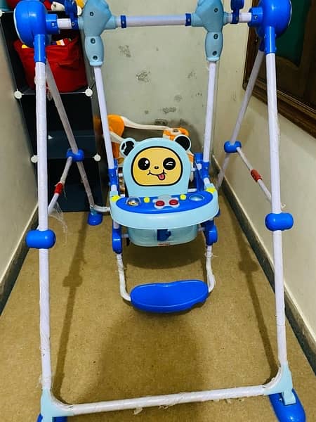 kids swing just like new is available for sale 3