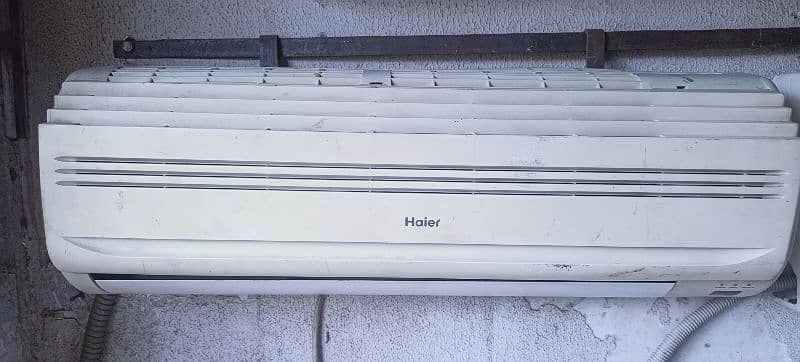 1.5 ton AC haier used condition old modle 0