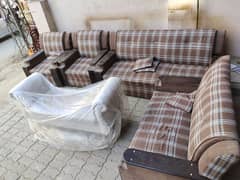 7 Seater sofa color brown