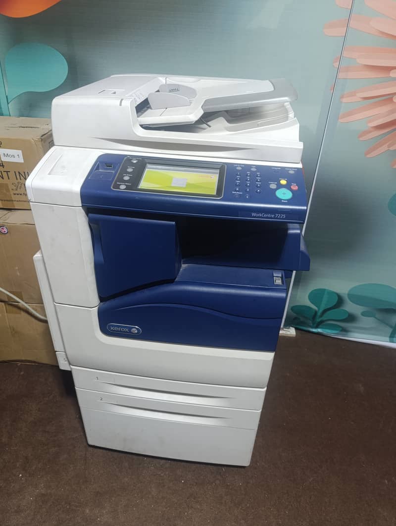 xerox 7225 printer scanner photocopier 8