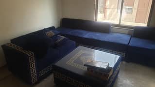 sofa set and bed set