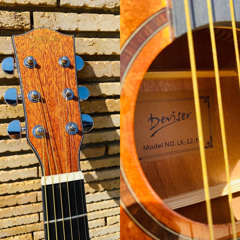 Original Deviser Handmade Acoustic Guitar 10