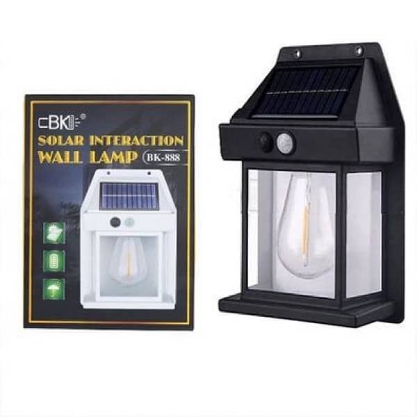 Solar Sensor Ligh Solar Lamp Outdoor Waterproof Wall Lamp (COD) 2