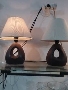 imported lamps pair