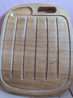 Heavy wooden cutting board