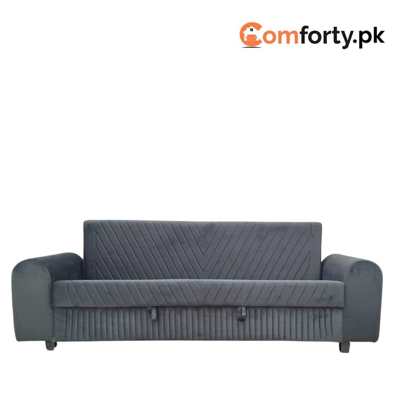 Molty|Sofa Combed|Chair set|L Shape|Sofa|Double Sofa Cum bed|Turkish 7