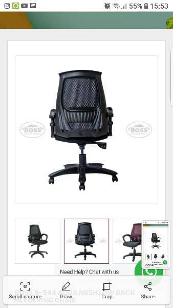 Boss office gaming revolving black  chair 0
